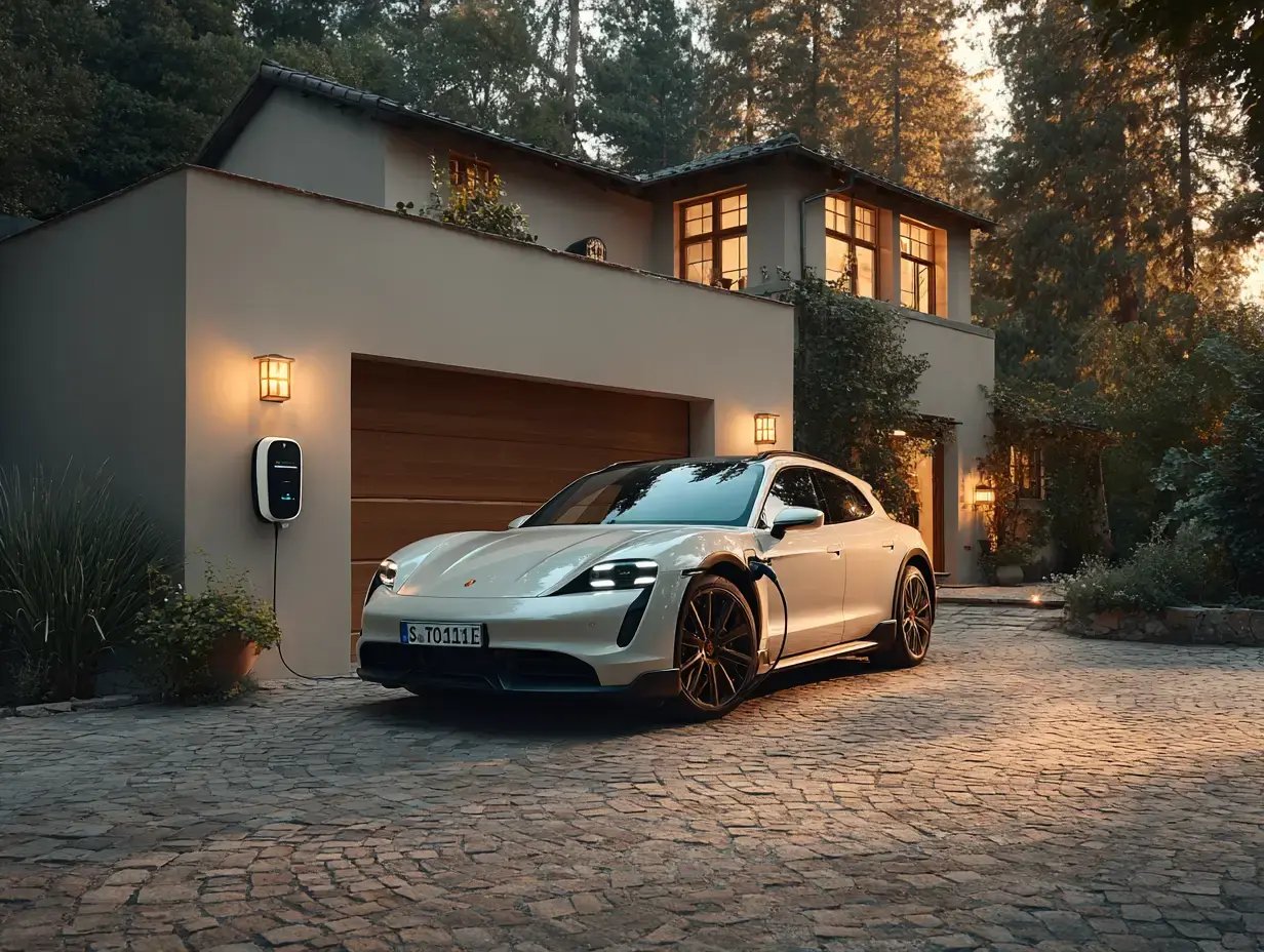 11 kW oder 22 kW Wallbox - E-Auto lädt an Wallboxwebp
