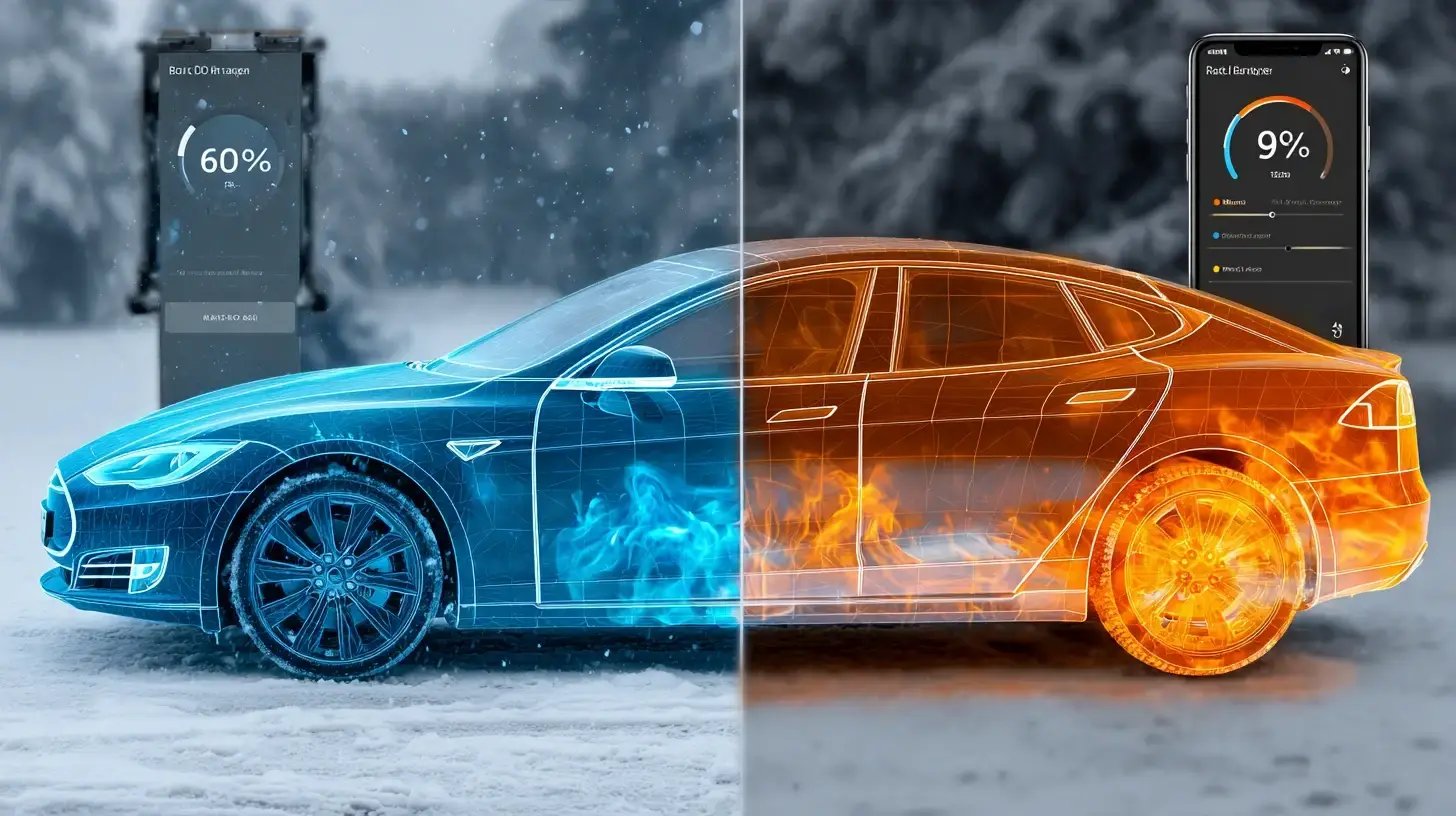 E-Auto Batterie vorwärmen - Vorkonditionierung