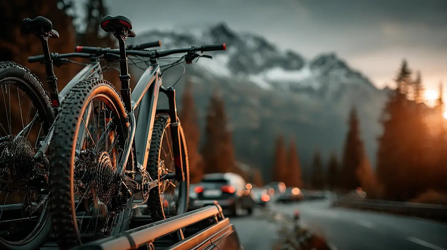 E-Bike Transport - Urlaub in den Bergen mit E-Bike