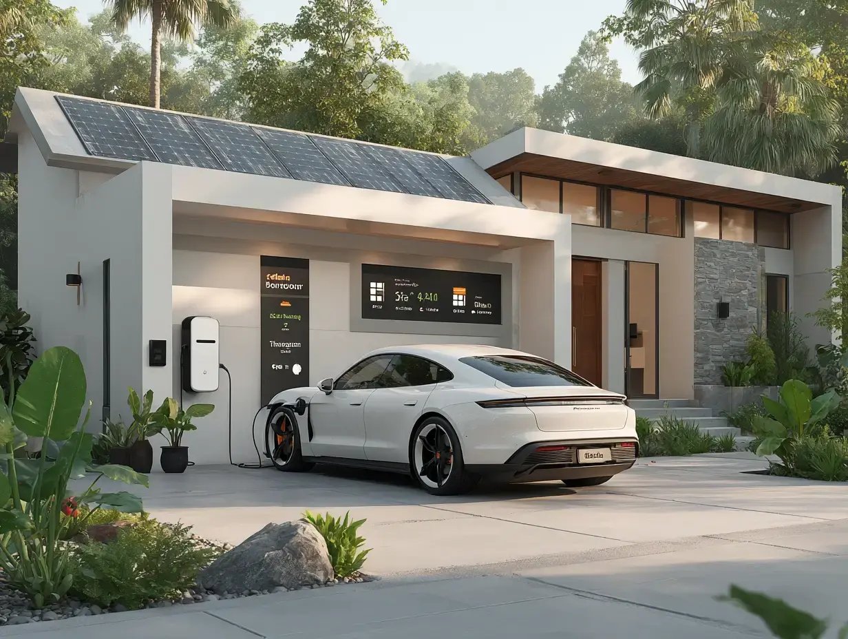 Wallbox Features & Innovationen - Elektroauto lädt auf