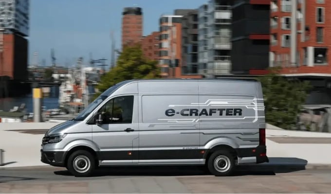 Elektrotransporter VW e-Crafter