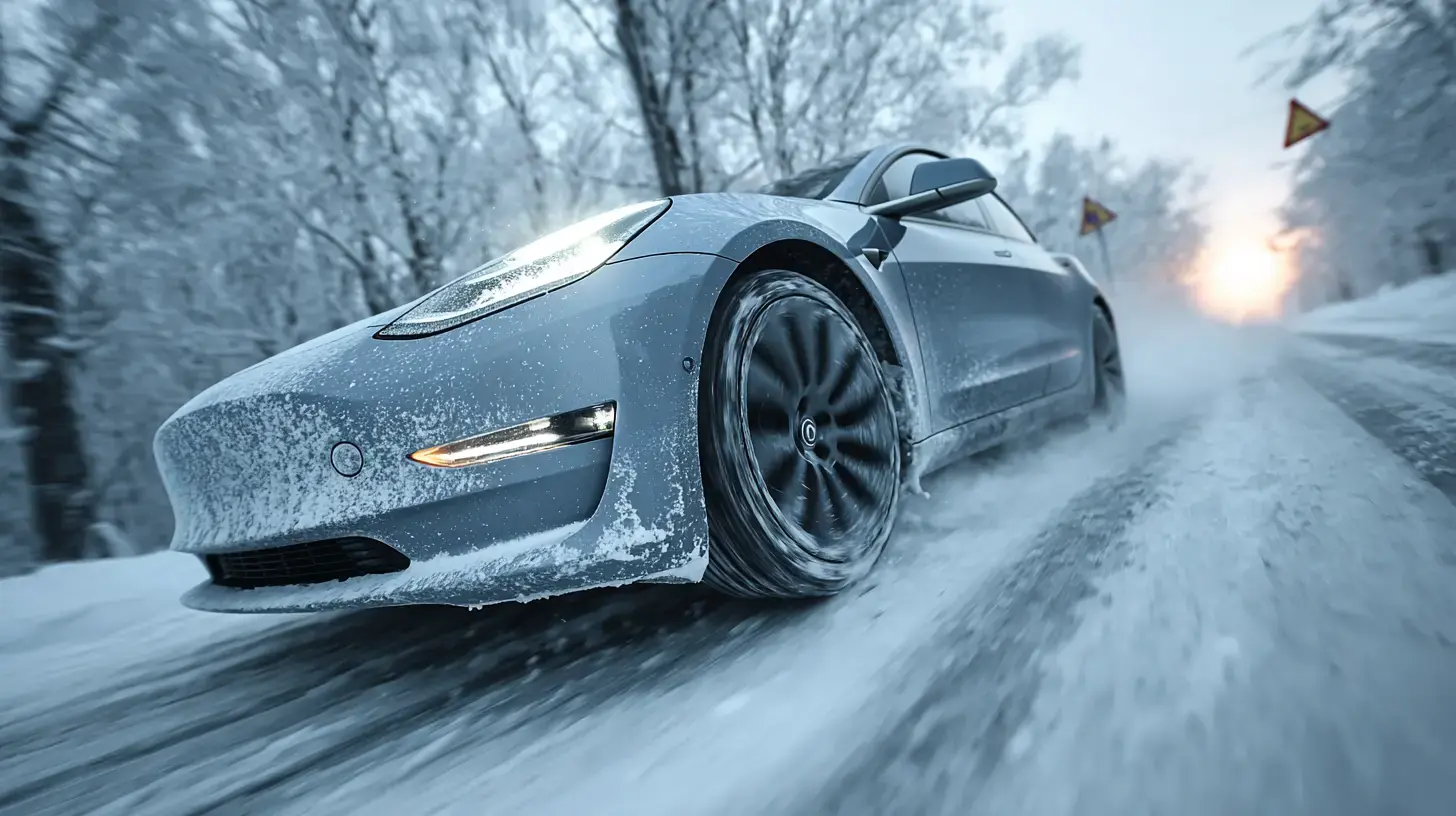 E-Auto im Winter: Sicher durch Schnee und Eis fahren