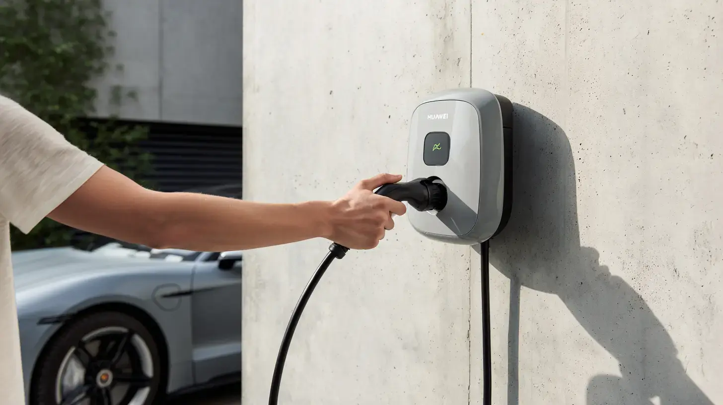Huawei Wallbox Test: Alles über die Smart Ladestation ; Mit KI generiertes Bild