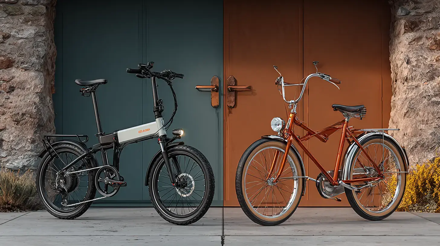Klappräder E-Bike vs. Herkömmliches Fahrrad: Der Ultimative Vergleich