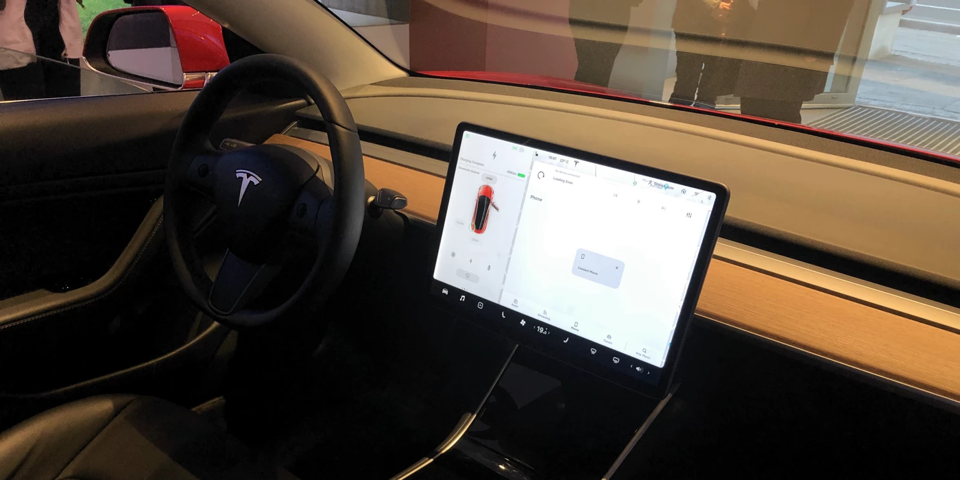 Tesla Model 3 Cockpit